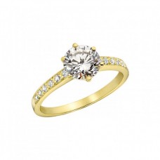 Δαχτυλίδι Χρυσό 14K (RI396 - RY112)